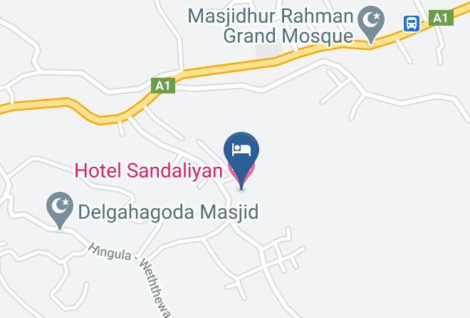 Ratnapura - Hotel Sandaliyan Maps