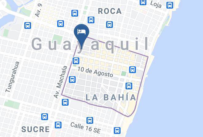 Guayaquil - Hotel Sander Maps