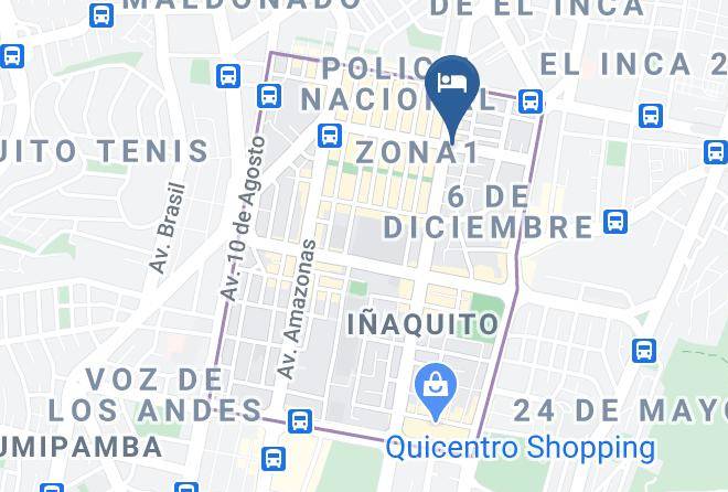 Distrito Metropolitano De Quito - Hotel Sandmelis Maps