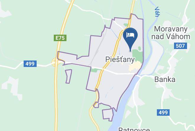 Piestany - Hotel Sandor Pavillon Maps