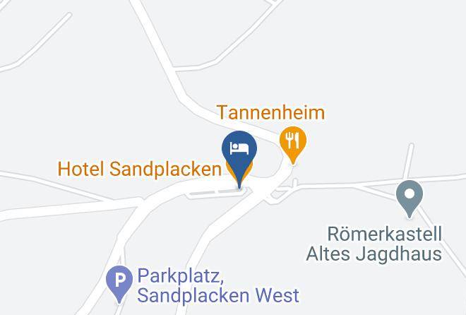 Hochtaunuskreis - Hotel Sandplacken Maps