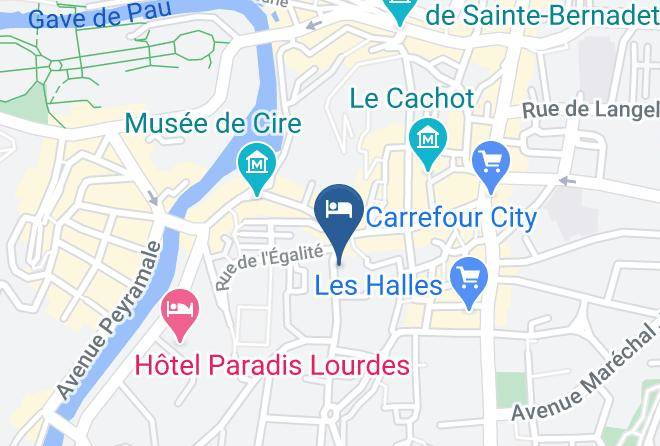 Hautes Pyrenees - Hotel Sandrina Maps