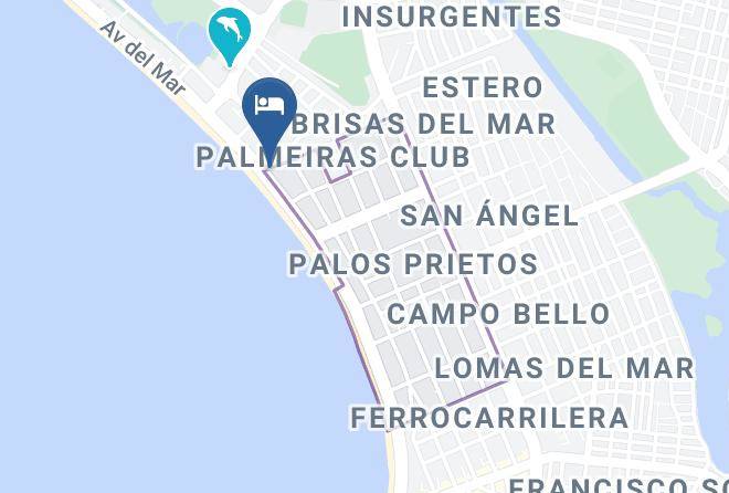 Mazatlan - Hotel Sands Arenas Maps