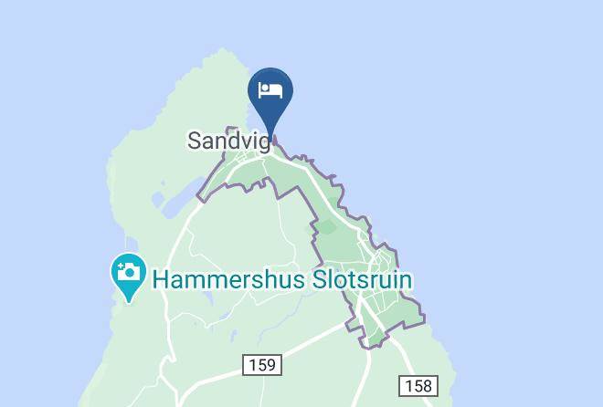 Bornholm - Hotel Sandvig Havn Maps