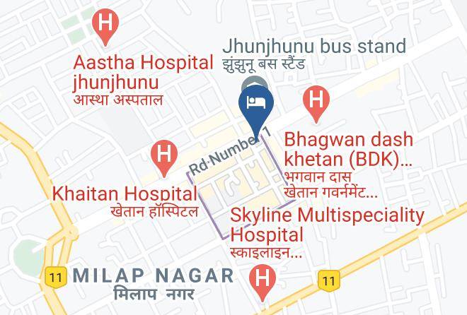Jhunjhunun - Hotel Sangam Maps