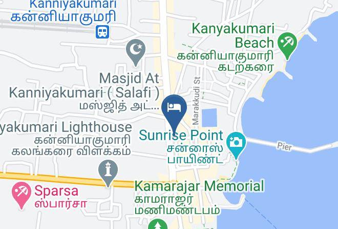 Hotel Sangam Map