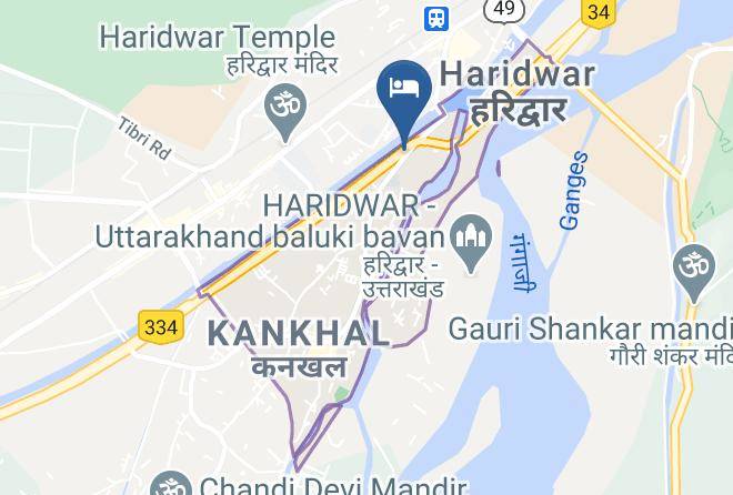 Hardwar - Hotel Sangam Yatri Niwas Maps