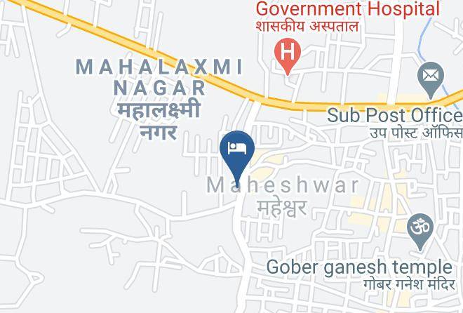 Maheshwar - Hotel Sanginee Maps