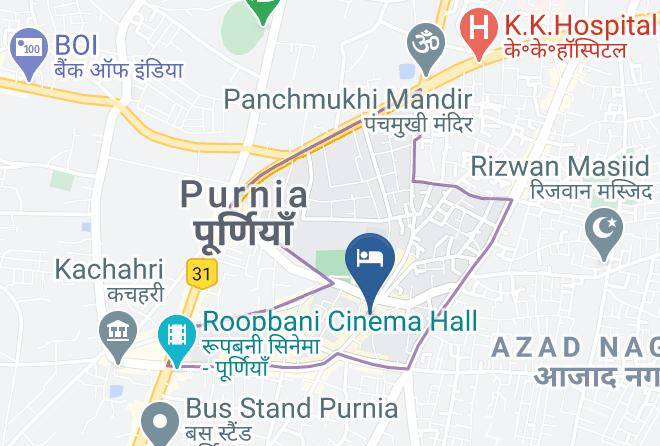 Purnia - Hotel Sanjay Maps