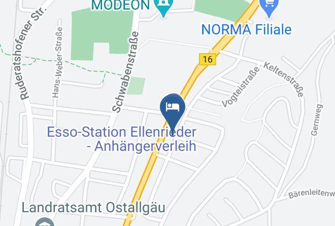 Ostallgau - Hotel St Martin Maps