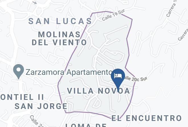 Envigado - Hotel Sanlucar Maps