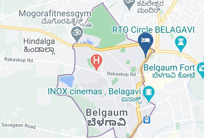 Belgaum - Hotel Sanman Deluxe Maps