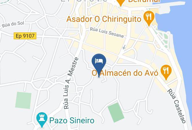 Pontevedra - Hotel Sanmartin Maps