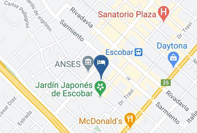 Escobar - Hotel Sans Souci Maps