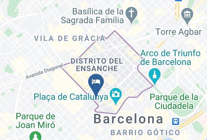 Barcelona - Hotel Sansi Diputacio Maps