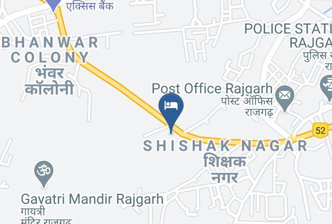 Hotel Sanskriti Palace Map