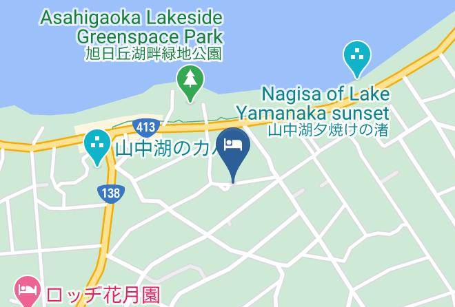 Yamanakako Vil Minamitsuru District - Hotel Sansuiso Maps