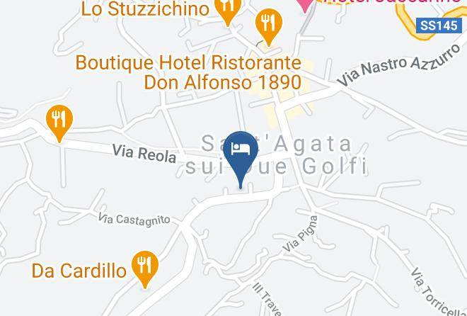 Naples - Hotel Sant'agata Maps