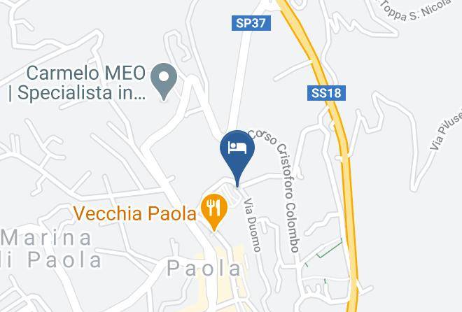 Cosenza - Hotel Sant'agostino Maps