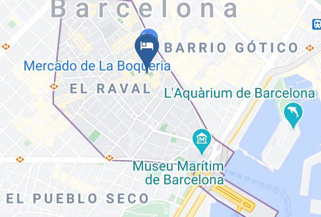 Barcelona - Hotel Sant Agusti Maps