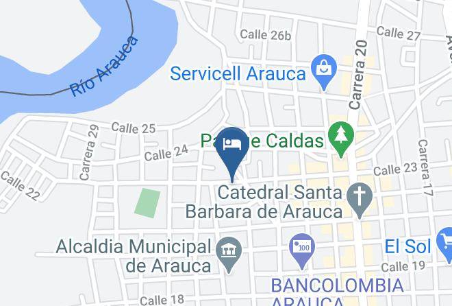 Arauca - Hotel Sant Angel Maps