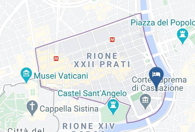 Rome - Hotel Sant'angelo Maps