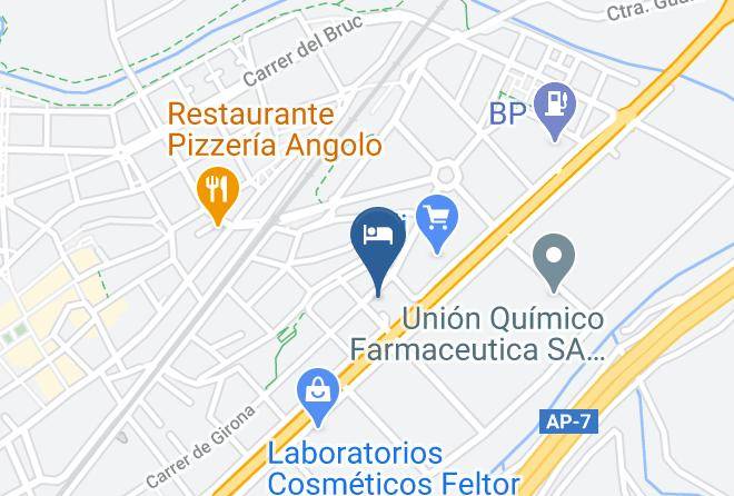 Barcelona - Hotel Sant Celoni Maps