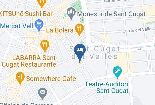 Barcelona - Hotel Sant Cugat Maps