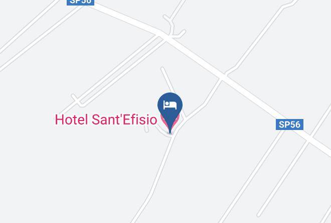 Nuoro - Hotel Sant'efisio Maps