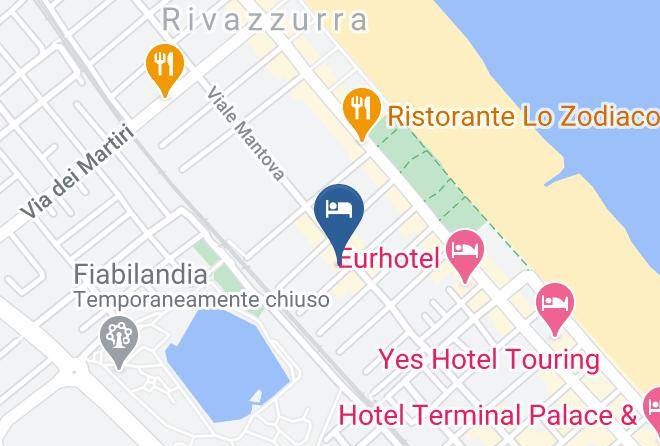 Rimini - Hotel Sant'elena Maps