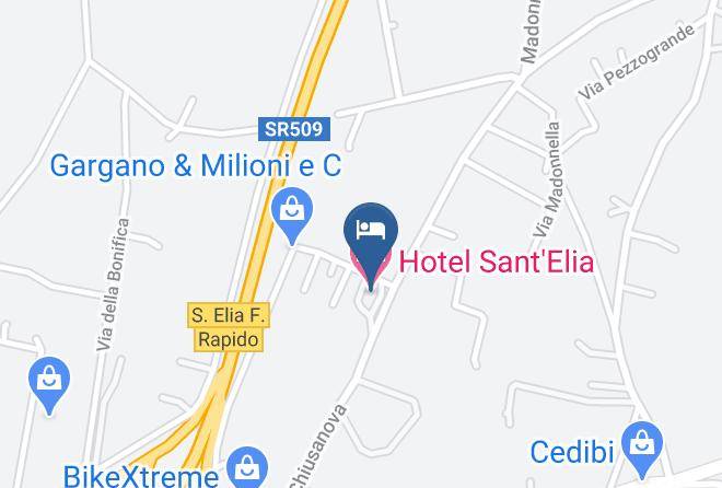 Frosinone - Hotel Sant'elia Maps