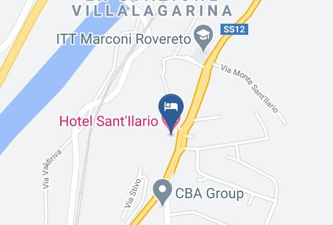 Trento - Hotel Sant'ilario Maps
