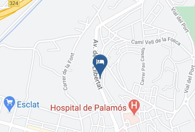 Girona - Hotel Sant Joan Maps