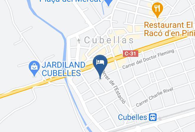 Hotel Sant Jordi Map