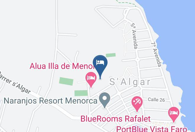 Baleares - Hotel Sant Lluis Maps