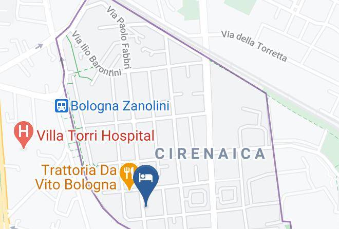 Bologna - Hotel Sant'orsola Maps