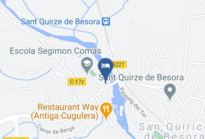 Barcelona - Hotel Sant Quirze De Besora Maps