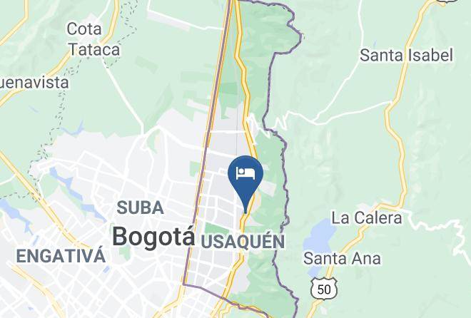 Bogota - Hotel Santa Ana Cedritos Maps