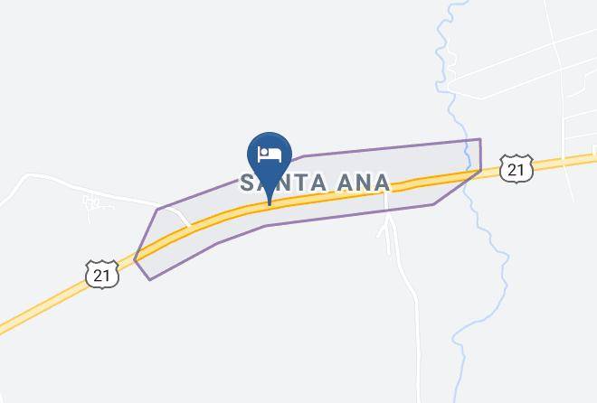 Liberia - Hotel Santa Ana Maps