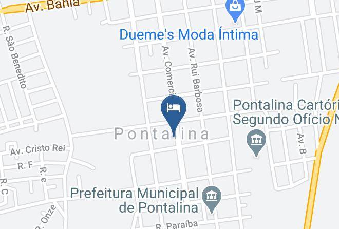 Pontalina - Hotel Santa Barbara Maps