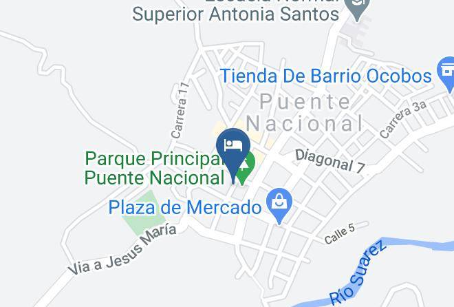 Hotel Santa Barbara Map