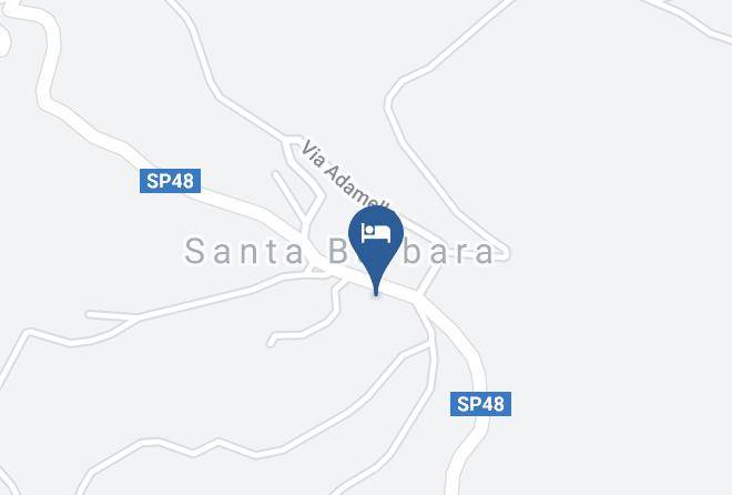 Hotel Santa Barbara Map