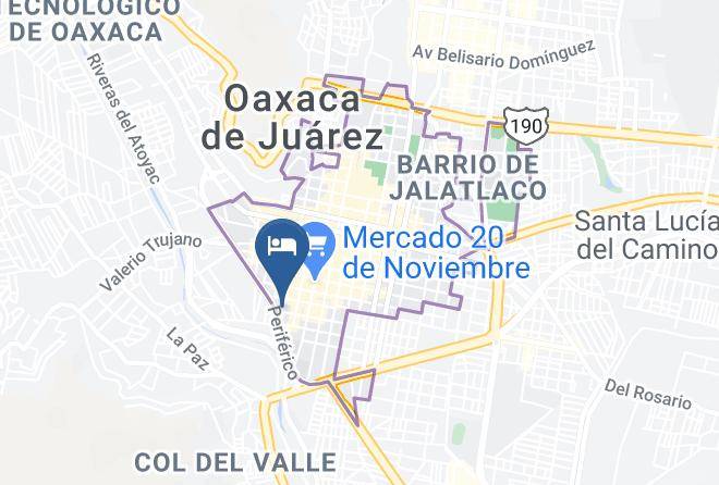 Oaxaca De Juarez - Hotel Santa Catarina Maps