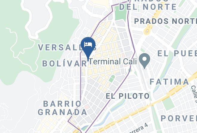 Cali - Hotel Santa Cecilia Cali Maps