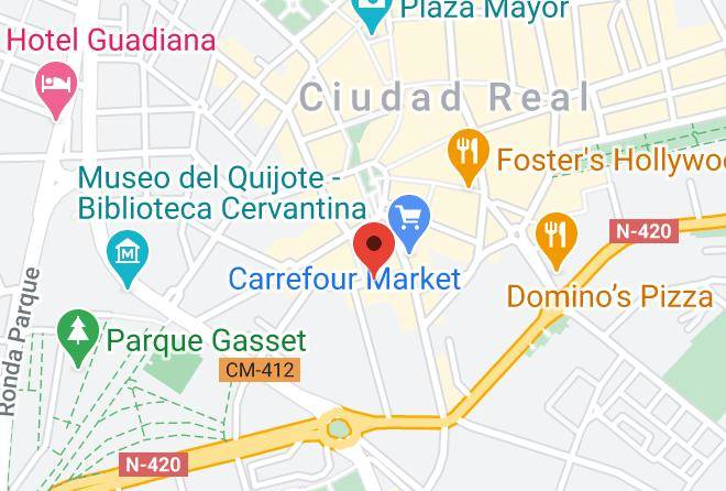 Ciudad Real - Hotel Santa Cecilia Maps
