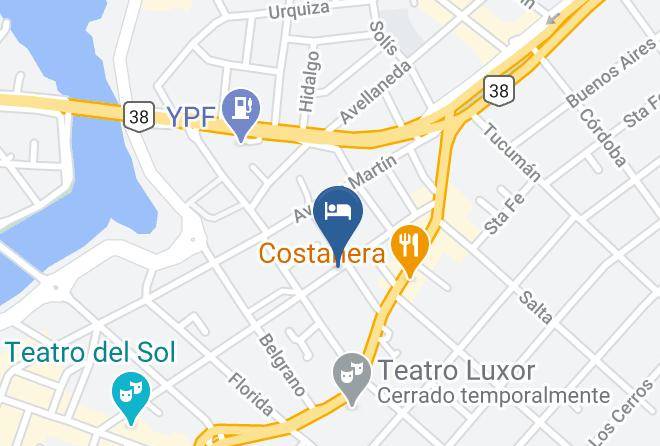 Santa Maria Department - Hotel Santa Cecilia Ii Maps