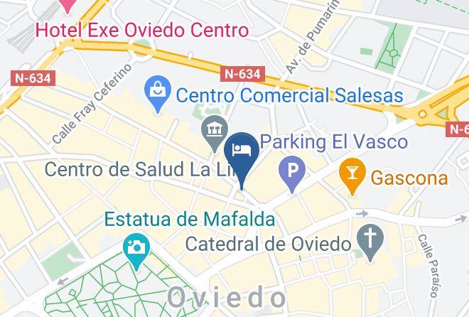 Asturias - Hotel Santa Clara Maps