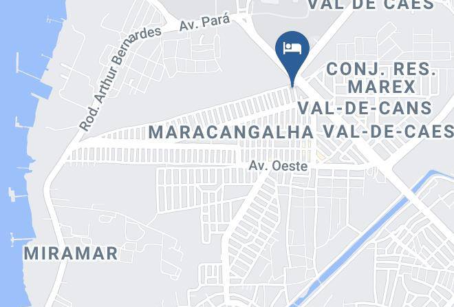 Belem - Hotel Santa Clara Maps