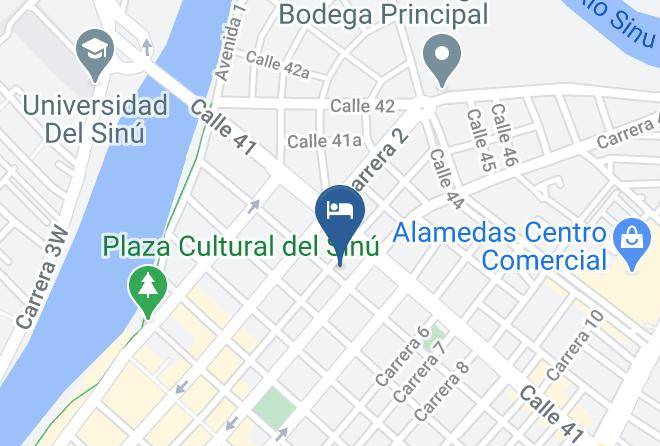 Monteria - Hotel Santa Clara Boutique Maps