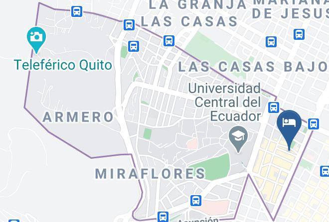 Distrito Metropolitano De Quito - Hotel Santa Clara Maps